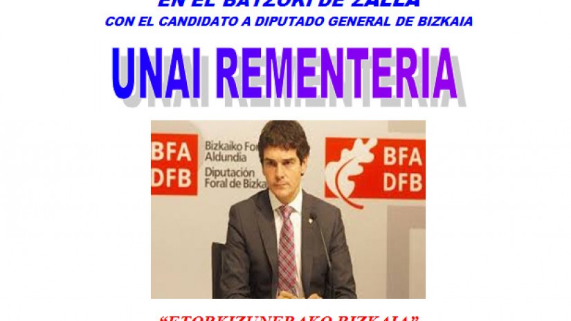 Unai Rementeria en Zalla