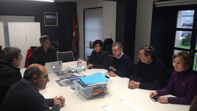 Día después de las inundaciones en Zalla