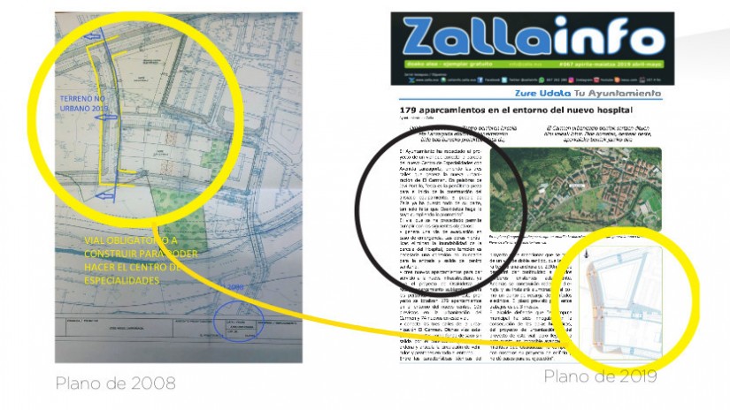 Aparcamiento centro especialidades